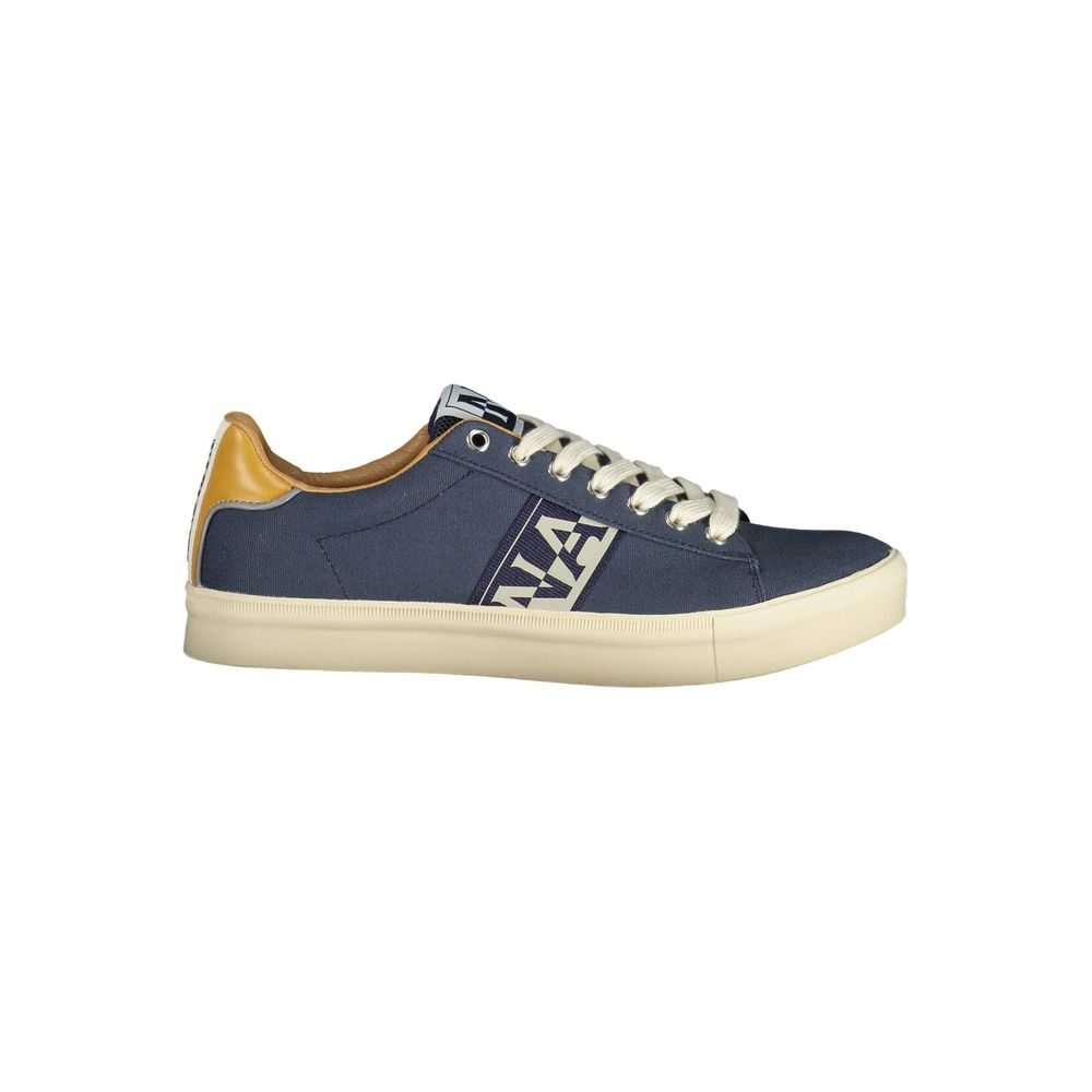 Napapijri Napapijri Blue Polyester Men Sneaker (Shoe Size Men: EU40/US7, nan: nan, nan: nan)