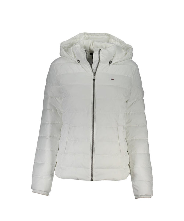 Tommy Hilfiger White Polyester Women Jacket