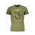 Cavalli Class Green Cotton Men T-Shirt