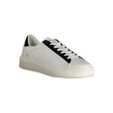Gas White Polyester Women Sneaker