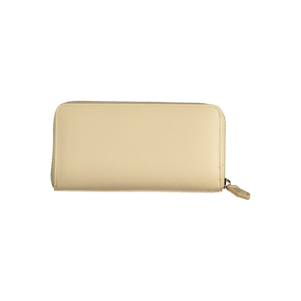 Mario Valentino Beige Polyethylene Wallet