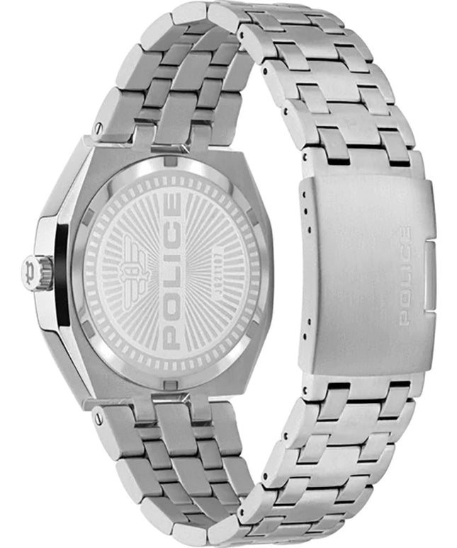 Police Silver Stainless Steel Watch