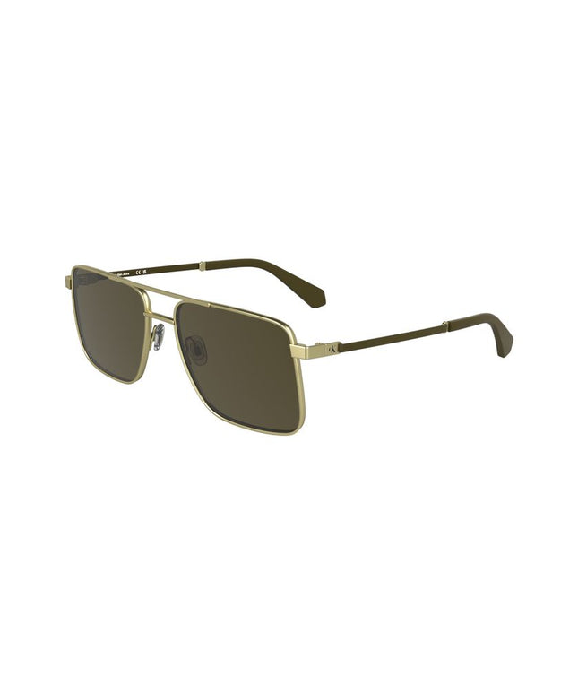 Calvin Klein Gold Metal Men Sunglass