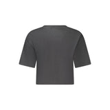Fila Black Cotton Women's T-Shirt