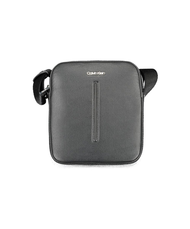 Calvin Klein Black Polyester Men Shoulder Bag