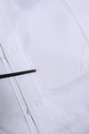 Dolce & Gabbana White Cotton GOLD Long Sleeves Formal Shirt