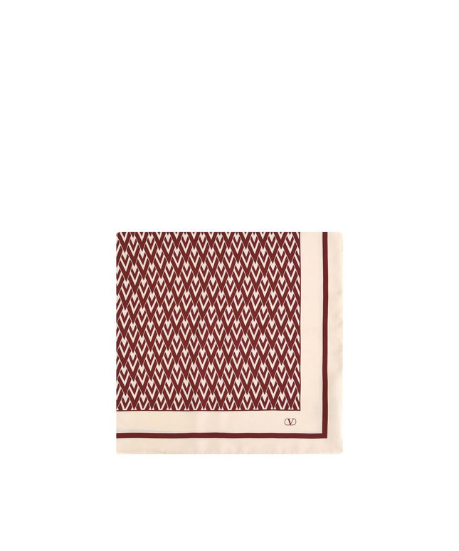 Valentino Garavani Toute la V silk Scarf
