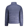 K-WAY Blue Polyamide Men Jacket