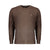 Norway 1963 Brown Wool Men Sweater
