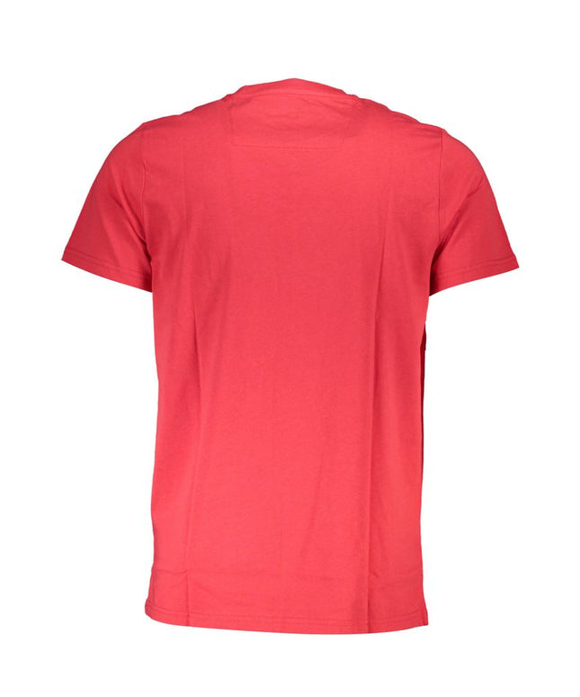 Cavalli Class Red Cotton Men T-Shirt
