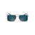 Calvin Klein Gray Metal Men Sunglass