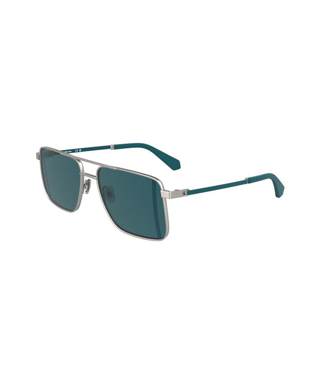 Calvin Klein Gray Metal Men Sunglass