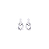 Rabanne Double XL Link Earrings