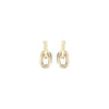 Rabanne Double XL Link Earrings