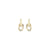 Rabanne Double XL Link Earrings