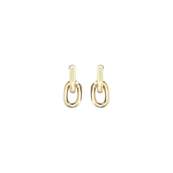 Rabanne Double XL Link Earrings