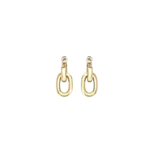 Rabanne Double XL Link Earrings