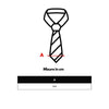 Jil Sander Gray Silk Ties & Bowty