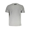 Plein Sport Gray Cotton Men T-Shirt