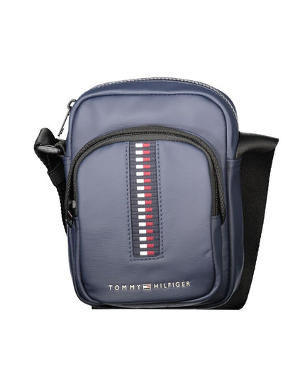 Tommy Hilfiger Blue Polyester Men Shoulder Bag