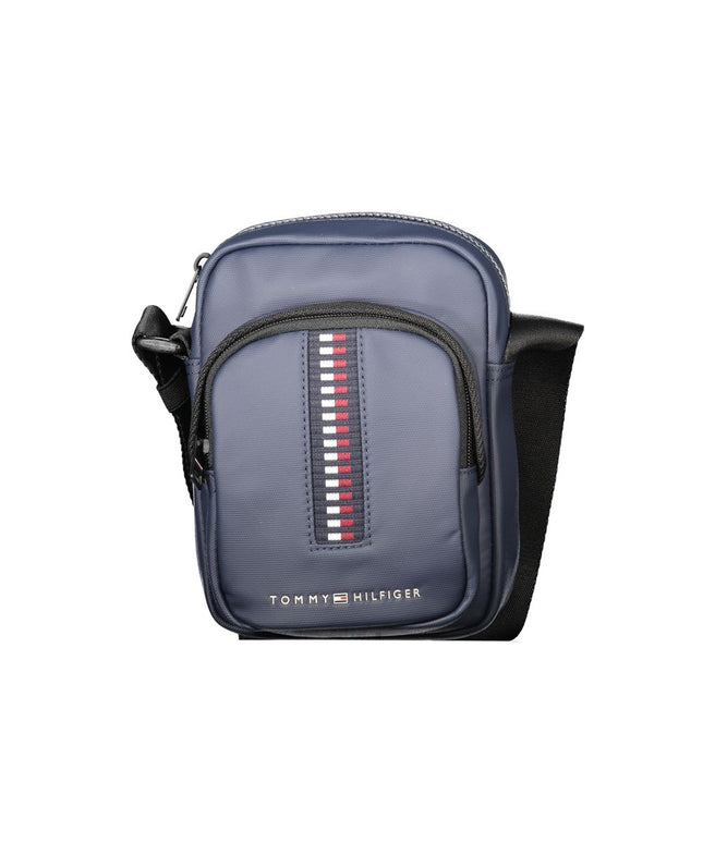 Tommy Hilfiger Blue Polyester Men Shoulder Bag
