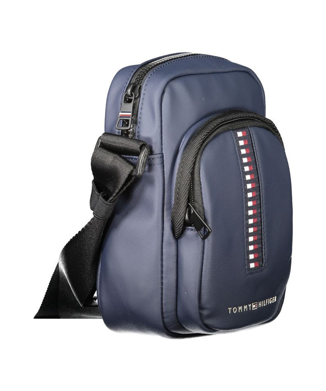 Tommy Hilfiger Blue Polyester Men Shoulder Bag