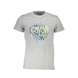 Cavalli Class Brown Cotton Men T-Shirt