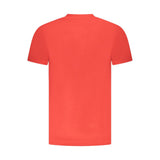 Cavalli Class Red Cotton Men T-Shirt