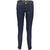 بنطلون جينز نسائي من القطن باللون الأزرق من Guess Jeans