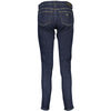 بنطلون جينز نسائي من القطن باللون الأزرق من Guess Jeans
