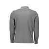 U.S. POLO ASSN. Gray Cotton Men Polo Shirt