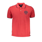 North Sails Red Cotton Polo Shirt