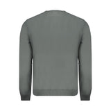 Napapijri Green Cotton Men Sweater