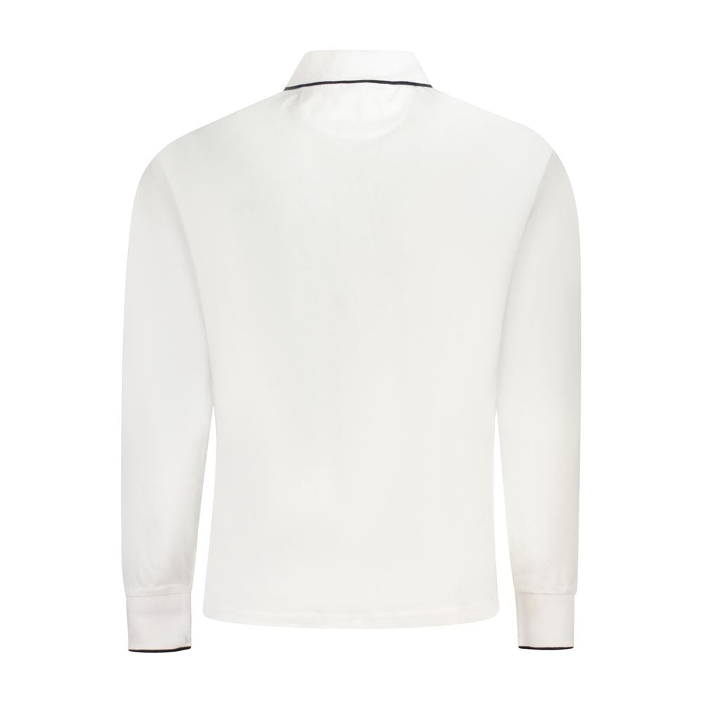 North Sails White Cotton Men Polo Shirt