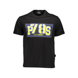 Plein Sport Black Cotton Men T-Shirt