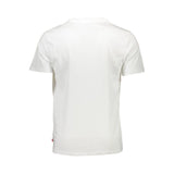 Levi's White Cotton Men T-Shirt