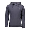 Sergio Tacchini Blue Cotton Men Sweater with Hood