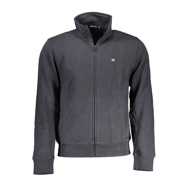 Napapijri Black Cotton Men Sweater
