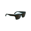 Calvin Klein Brown Bio-Based Fabric Men Sunglasses