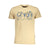 Cavalli Class Beige Cotton T-Shirt