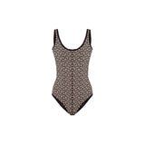 Balmain Black Wool Women Bodysuit