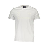 La Martina La Martina White Cotton Men T-Shirt (Italian Size MEN: S, nan: nan, nan: nan)