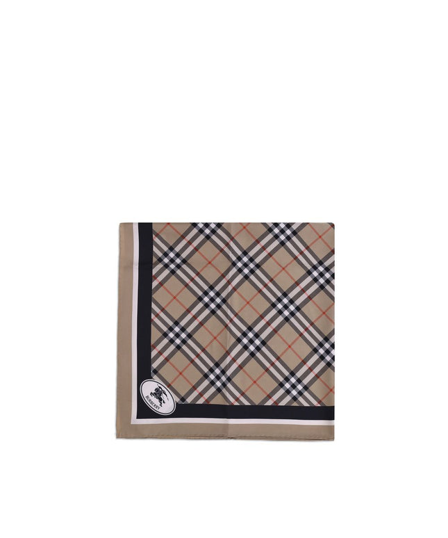 Burberry Silk Check Scarf