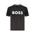 Hugo Boss Black Cotton Men T-Shirt
