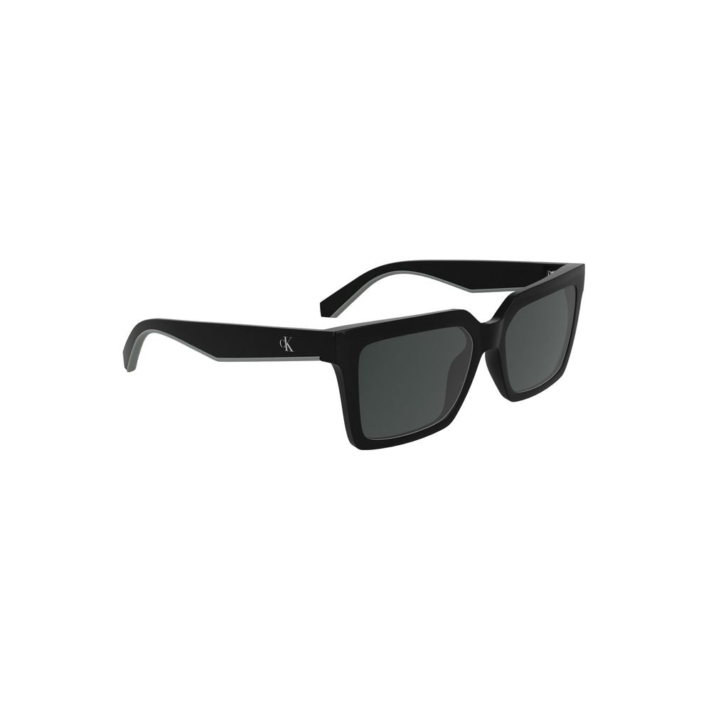 Calvin Klein Black Bio Based Fabric Sunglass