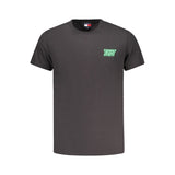 Tommy Hilfiger Tommy Hilfiger Black Cotton Men T-Shirt (Italian Size MEN: S, nan: nan, nan: nan)