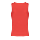 Norway 1963 Red Cotton Men Tank Top