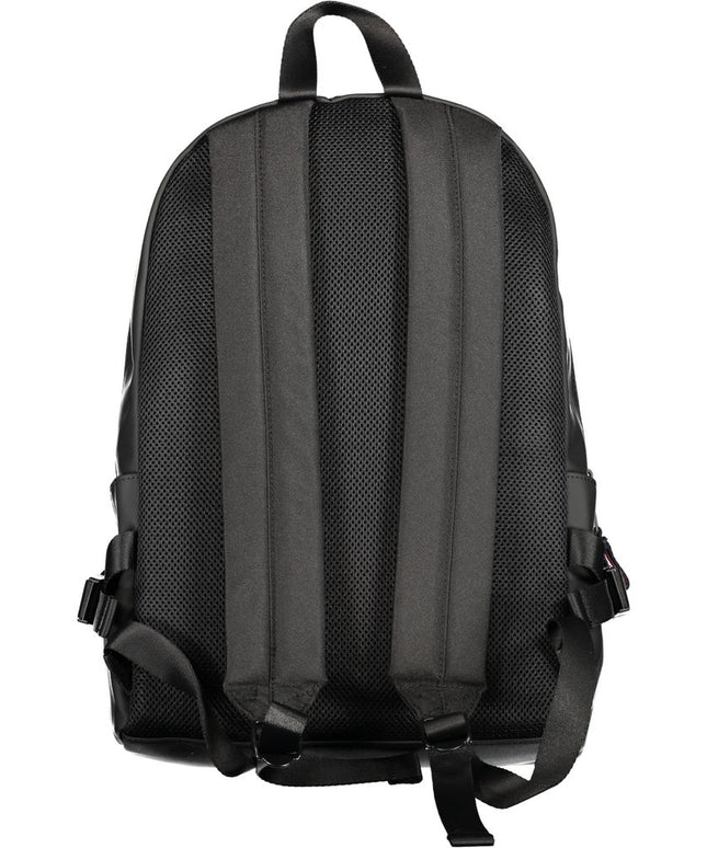 Tommy Hilfiger Black Polyester Backpack