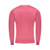 Cavalli Class Red Viscose Men Sweater