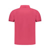 K-WAY Pink Cotton Men Polo Shirt